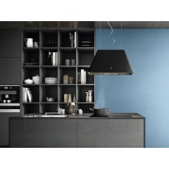 Elica Ikona Light BL/F/60 Απορροφητήρας Νησίδα Ανακύκλωσης 60cm Μαύρος Elica Ikona Light BL/F/60 Απορροφητήρας Νησίδα Ανακύκλωσης 60cm Μαύρος
